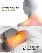 3-in-1 Neck Massager Pillow for Pain Relief Deep Tissue - Image 4