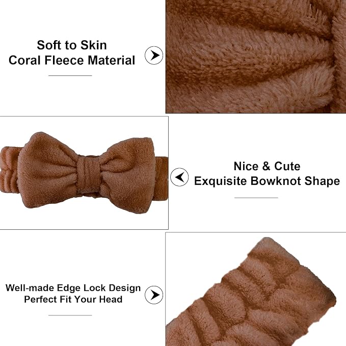 Casoty 6 Pcs Spa Headbands, Hair Holder - Image 7