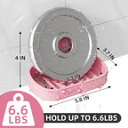 LEVERLOC Soap Dish Holder for Shower Suction Cup Wall Mounted Self Draining - Image 3
