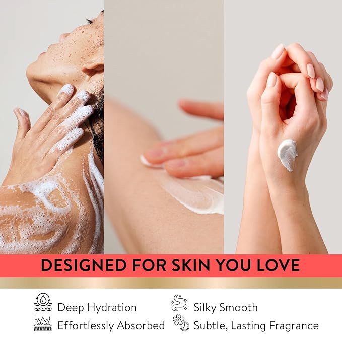 Spa Luxetique Gifts for Women 8pcs of Romantic Rose Gift Set for Women Bath and - Image 7