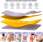 Heating Pad for Period Cramps, Upgraded Wrap Heating Pad for Back Pain Relief - Image 2