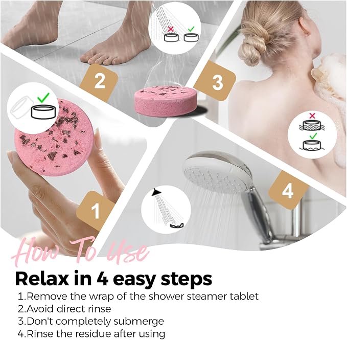SWCANDY Shower Steamers Aromatherapy Birthday Gifts - Image 6