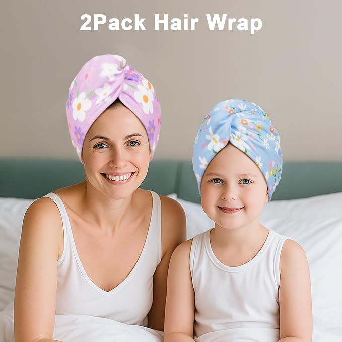 Unicorn Castle Microfiber Hair Towel - Image 3