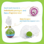 Bath Bombs for Kids, Handmade Organic Bubble Bath Ball Gift Set for Boys and - Image 7