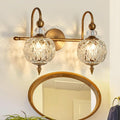 Piepooye Vintage Bathroom Light Fixtures Gold Vanity Light by Piepooye
