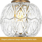 Brushed Gold Bathroom Vanity Light Fixture Vintage Style - Image 7