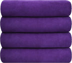 JML Bath Towel, Microfiber Bath Towels Set 4 Pack - Image 2