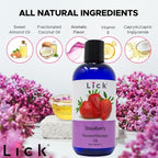 Lick Strawberry Bliss Edible Massage Oil – Natural, Sensual Body Oil - Image 5
