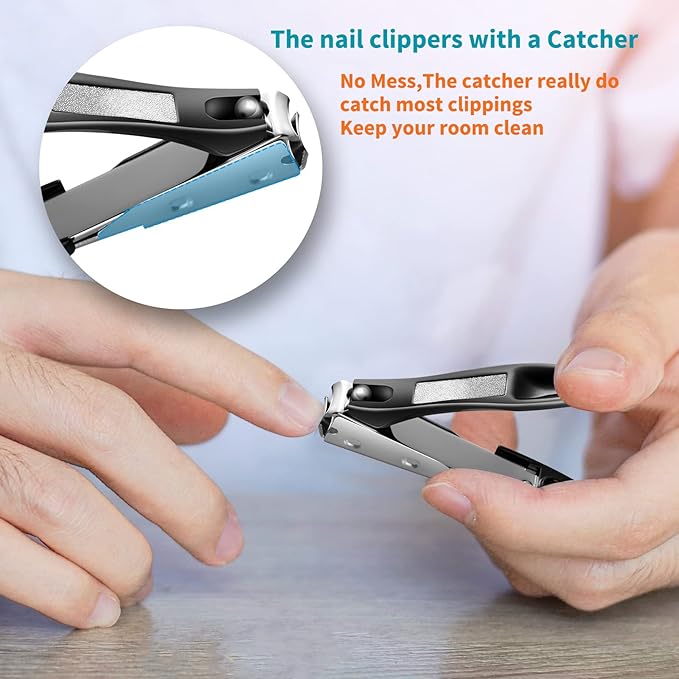 SZQHT Podiatrist Toenail Clippers Set, Professional Toe Nail Clippers - Image 4