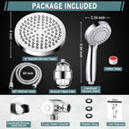 Taiker Filtered Shower Head, High Pressure Rainfall Shower Head/Handheld Shower - Image 7