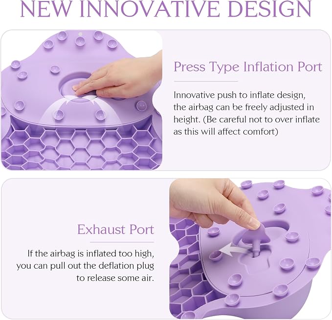 Silicone Bath Pillow, New Material Bath Pillows - Image 5