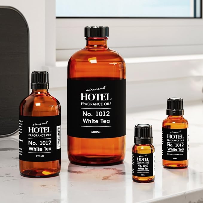 AirScent Hotel Diffuser Oil No. 1012 Inspired by The White Tea Hotel Scent - Image 6