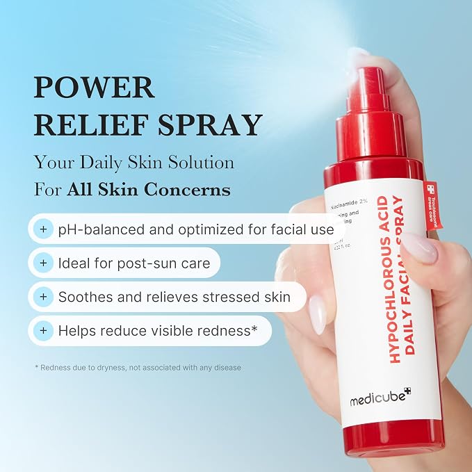 medicube Power Soothing Spray, Hypochlorous Acid Spray - Image 2