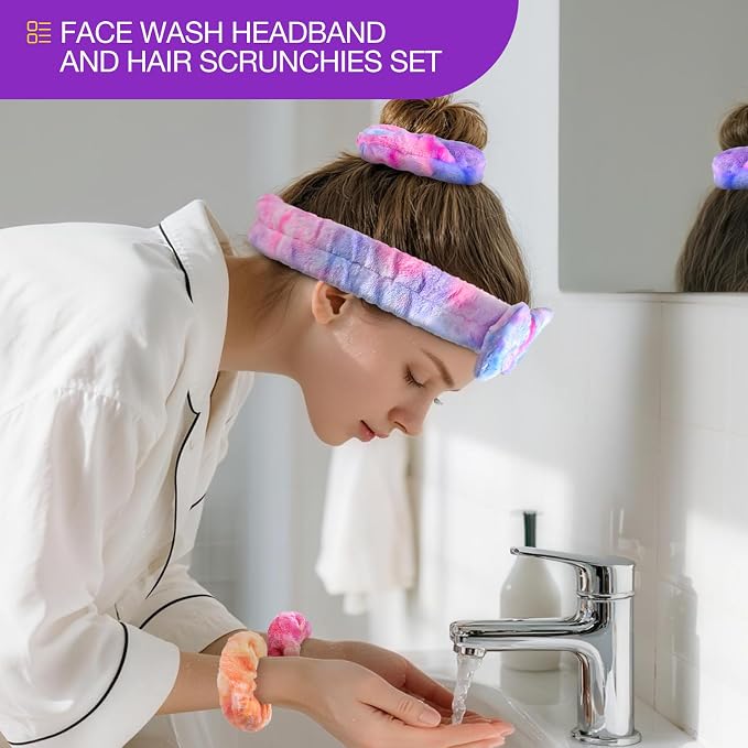 YGQQOY Stocking Stuffer for Teen Girls, Spa Headband - Image 4