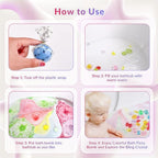 34 + 6 Bath Bombs with Crystal Toys Inside - Image 4