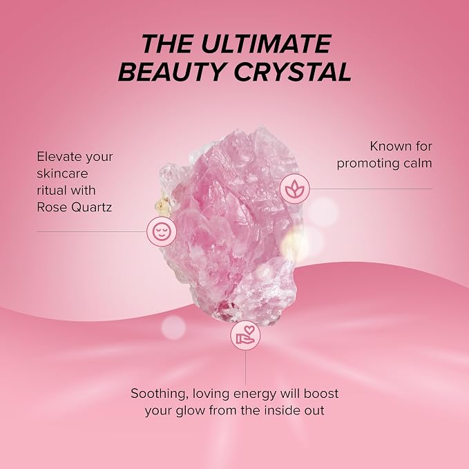 SKIN GYM Rose Quartz Sculpty Heart Gua Sha Tool, Heart-Shaped Facial Massage - Image 4