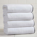 Great Bay Home Black/White Bath Towel Set by GreatBayHome