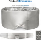 Weighted Eye Mask for Sleeping, Silk Sleep Mask for Side Sleeper - Image 7
