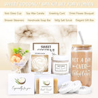 Mothers Day Gifts for Mom, Spa Gift Baskets for Women, Sweet Coconut Birthday - Image 2