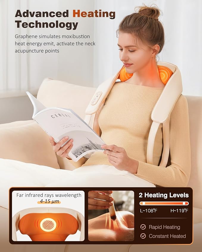 KNQZE Neck and Shoulder Massager - Image 3