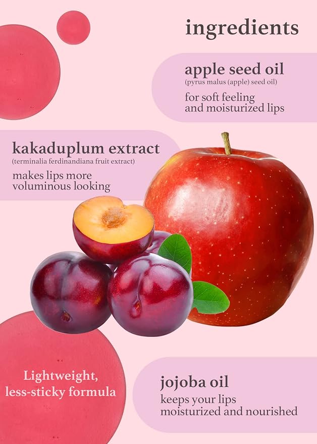 NOONI Vegan Appleseed Lip Oil Set - Image 8