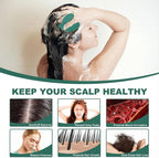 Meartchy Silicone Scalp Massager Shampoo Brush, Scalp Brush - Image 4