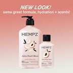 Hempz Juicy Peach Lotion, Hydrating Body Moisturizer, juicy fruit, 17 fl.oz. - Image 3