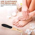 Spa Quality Foot Rasp/Callus Remover Double Sided Wood Professional Foot File - Image 7