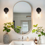 DLLT Wall Sconces Set of Two: Modern Bathroom Vanity Light Fixtures - Image 5