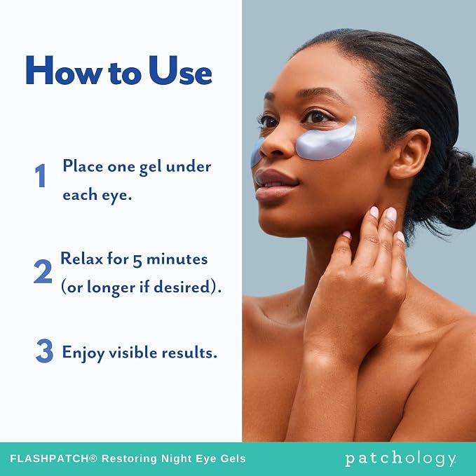 Patchology FlashPatch Restoring Night Eye Gel Patches - Image 6