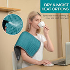 Heating Pad for Period Cramps, Heating Pad for Back/Neck/Shoulder Muscle Pain - Image 5