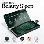 TheSleepGuard Pure Silk Sleep Mask Light Blocking Travel Essentials. Eye Masks - Image 2