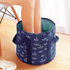Collapsible Foot Soak Bucket 25L, Portable Foot Bath Basin, Foldable Travel by Unknown