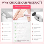 Electric Foot Callus Remover - 2 in 1 Rechargeable Electric Callus Remover - Image 2