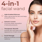 Red-Light-Therapy-for-Face, 7 in 1 LED Light-Therapy-Wand - Image 2