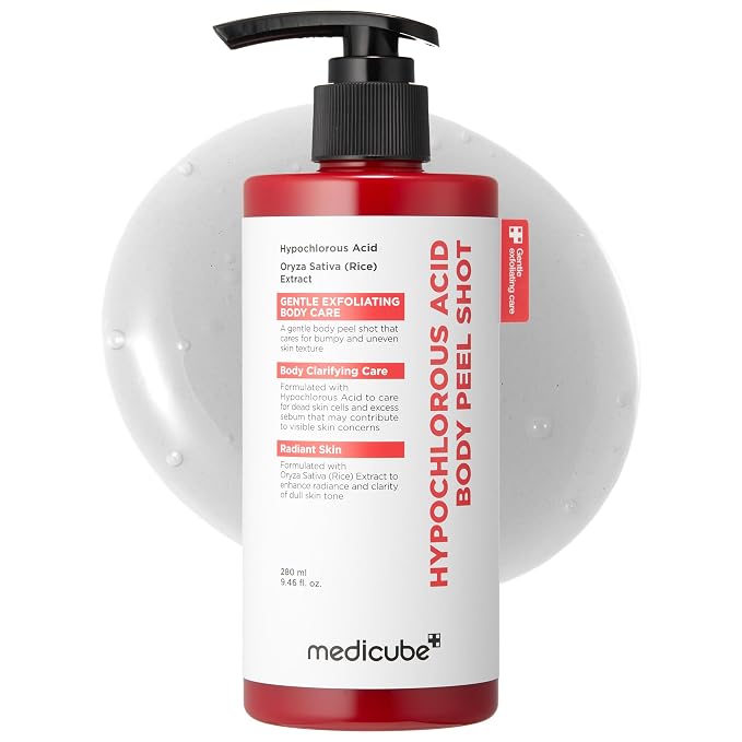 medicube Body Peel Shot with Hypochlorous Acid | Gentle Body Exfoliating Serum by medicube