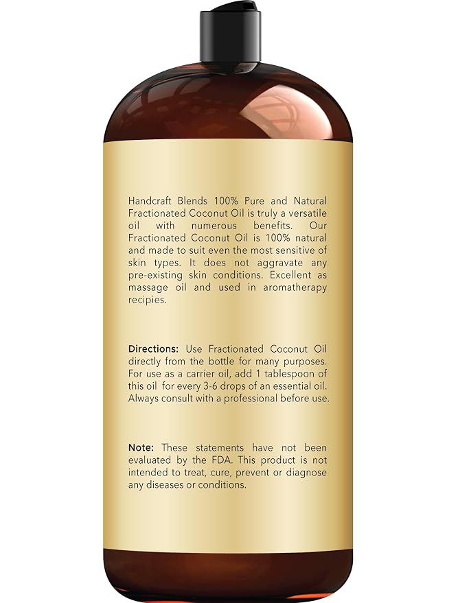 Handcraft Blends Fractionated Coconut Oil - Image 2