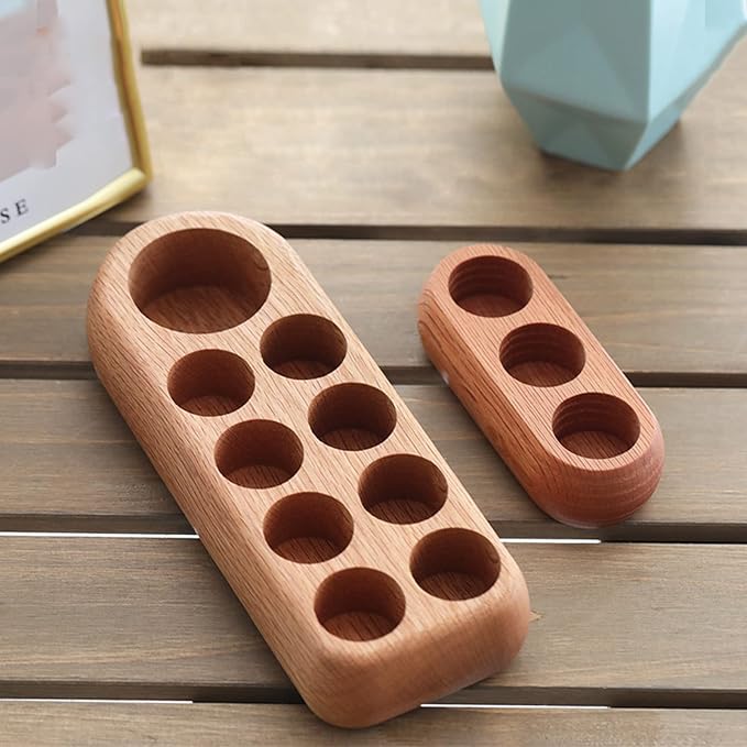 VolksRose Red Oak Essential Oil Organizer 5~20ml - Image 8