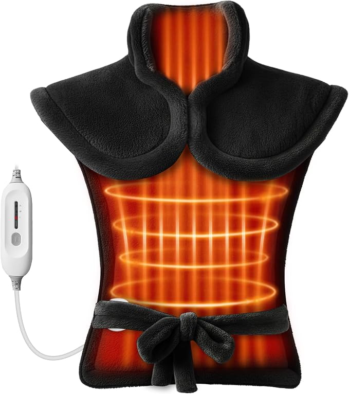 COMFIER Large Heating Pad for Back, FSA Eligible HSA Heating Pad for Neck and by COMFIER