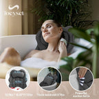 Bath Pillow for Tub, 4D Air Mesh Breathable Fabric, Soft Supportive Bathtub - Image 3