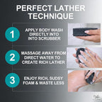 Avilana Silver Edition Back Scrubber Long Handle 19 Inch - Image 8