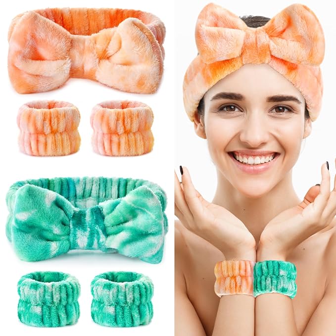 Wteehn 6pcs Headband and Wristband - Image 7