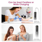COSLUS C20 Cordless Nail Drill Electric File: Professional - Image 4