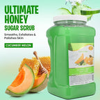 SPA REDI - Sugar Body Scrub, Cucumber Melon, 128 Oz, Exfoliating, Moisturizing - Image 2
