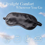 LULUSILK Mulberry Silk Sleep Eye Mask Blindfold - Image 7