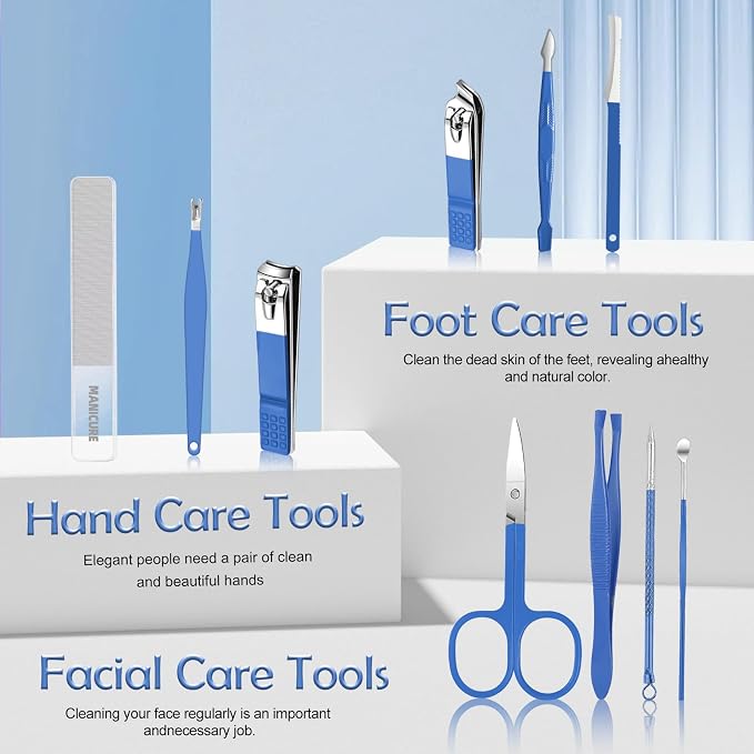 Manicure Set 10 pcs Professional Care Manicure kit - Image 4
