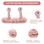 WLLHYF Spa Headband Facial Makeup Head Band Microfiber Soft Coral Fleece Head - Image 2