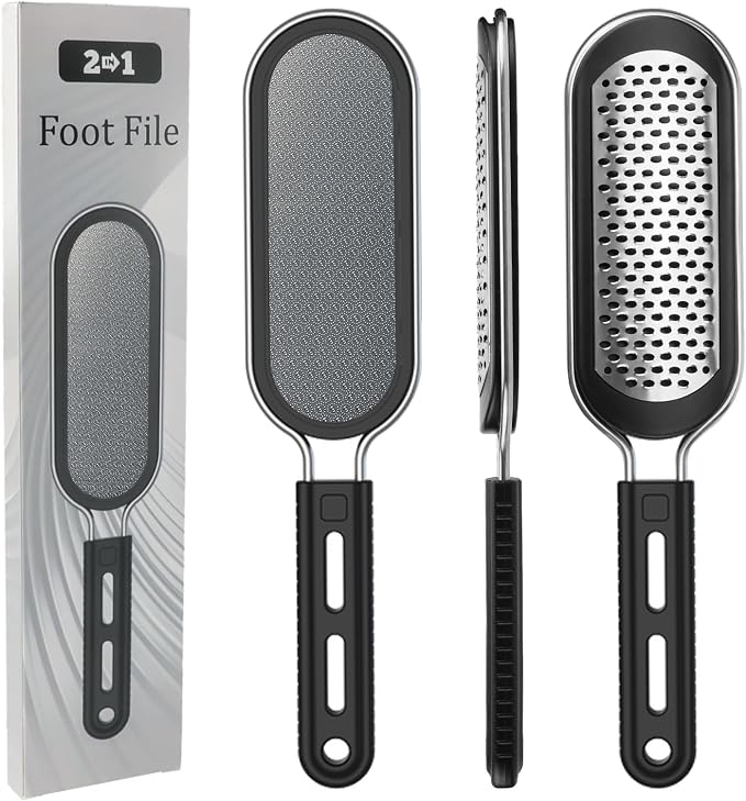 FREATECH Nano Glass & Stainless Steel Foot File 2-in-1 Foot Rasp by FREATECH