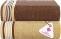 CASA COPENHAGEN He & She 2Pcs 100% Egyptian Cotton Large Designer Bathsheet by CASACOPENHAGEN