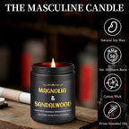 Sandalwood Candle, 7 oz Scented Candle - Image 5
